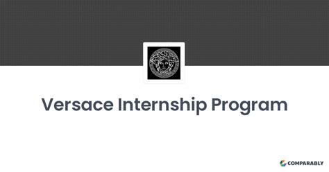 versace internships